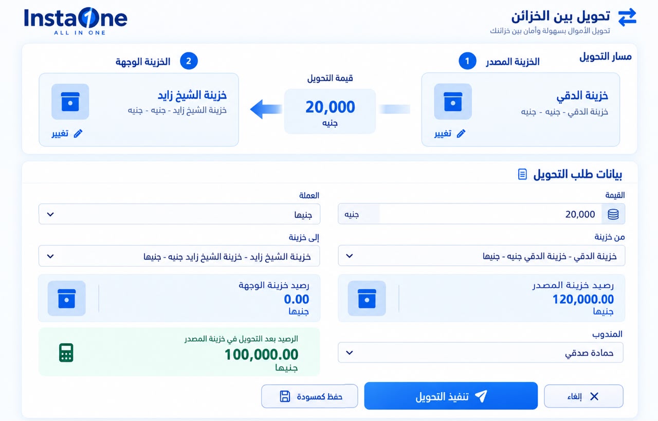 الإيصالات النقدية